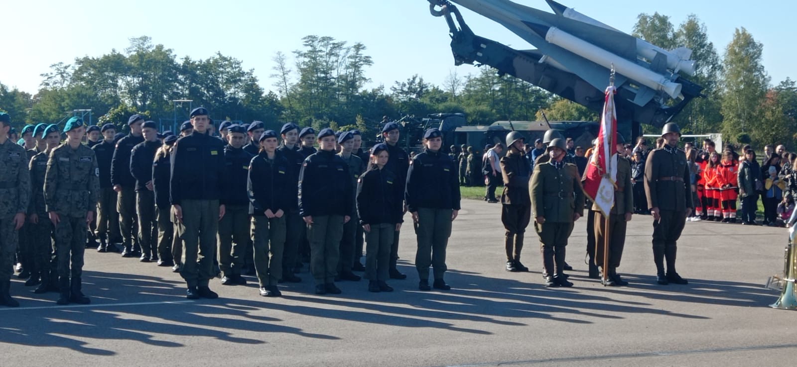 Nasza szkoła na Święcie 3. Warszawskiej Brygady Rakietowej Obrony Powietrznej