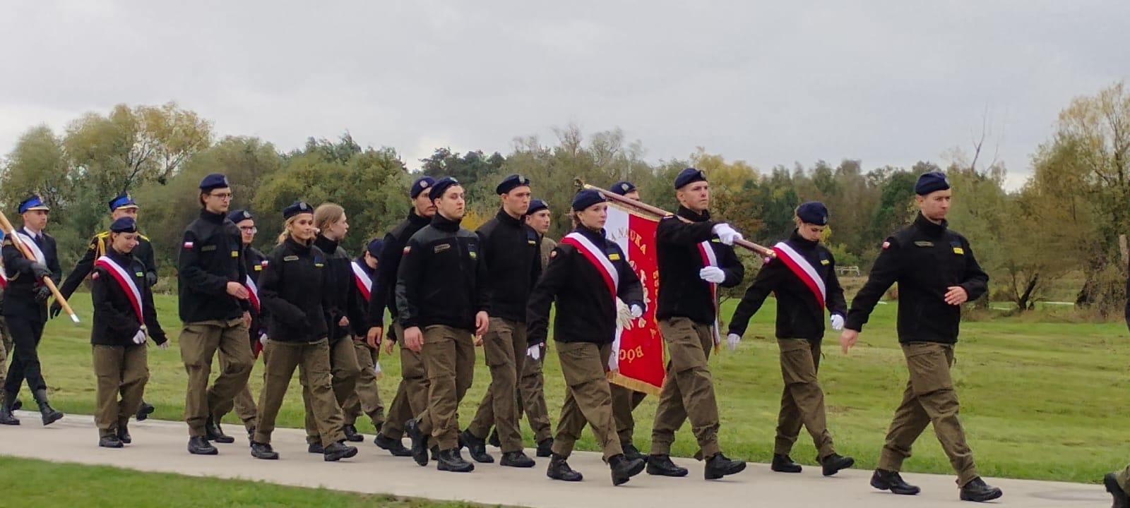 Udział szkoły w Święcie 3. Warszawskiej Brygady Rakietowej Obrony Powietrznej