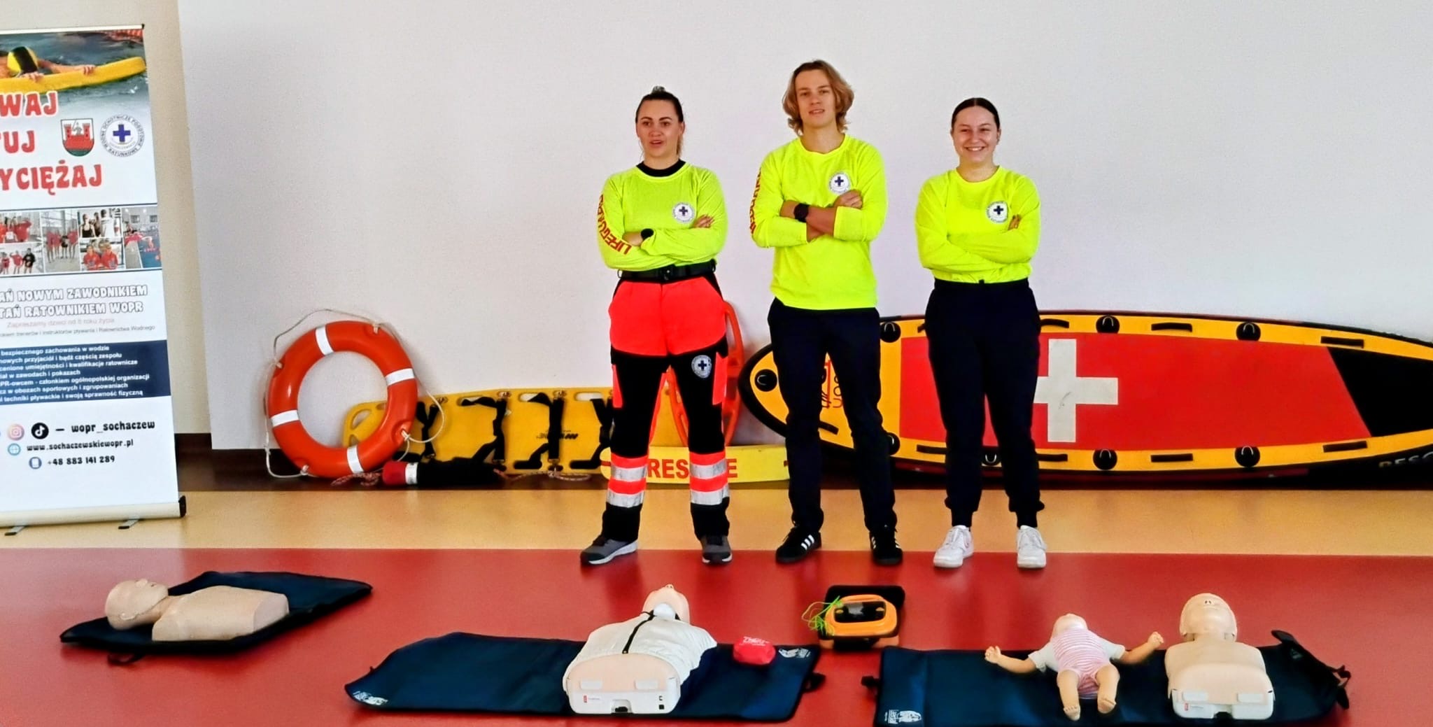 Bezpieczna zima z WOPR – szkolenie dla uczniów w ramach programu CPK